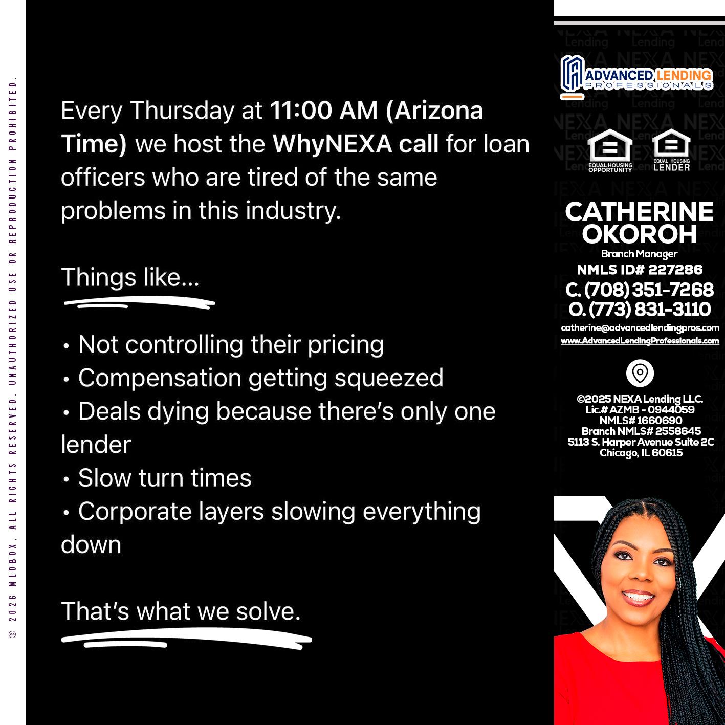 WHY NEXA -  Advanced Lending Professionals -Branch Manager