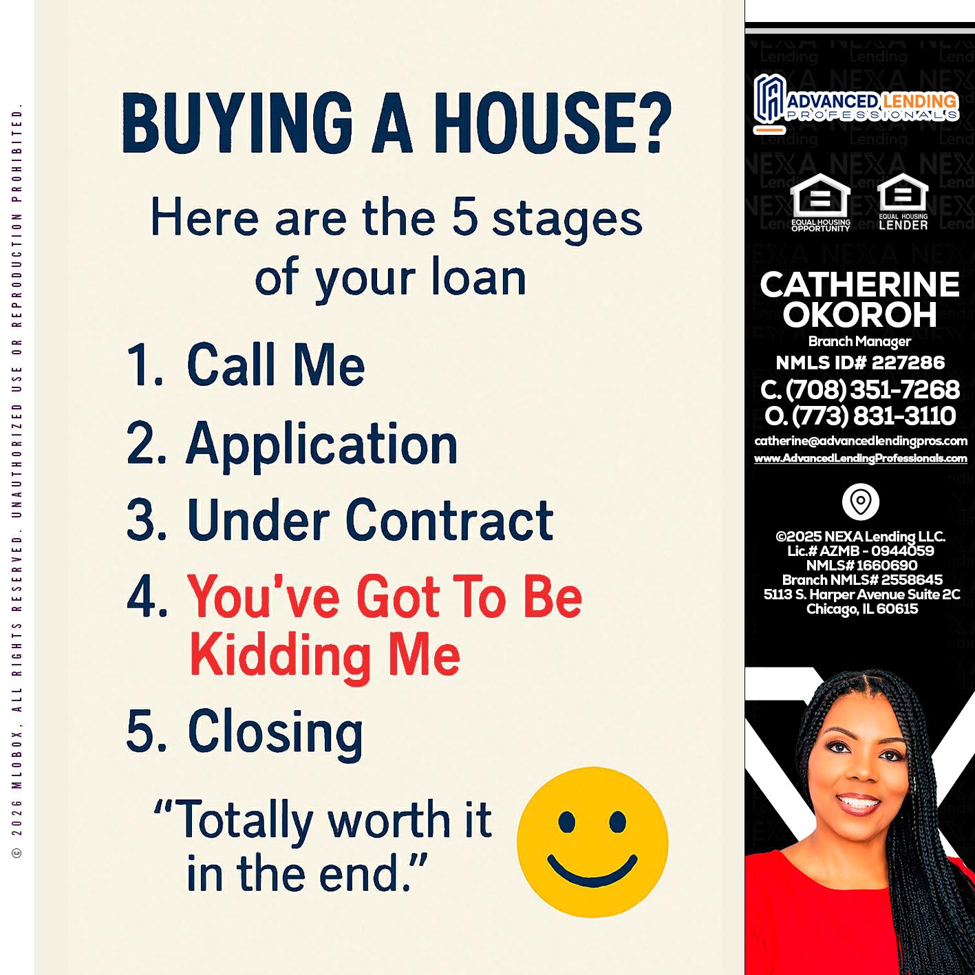 BUYING A HOUSE -  Advanced Lending Professionals -Branch Manager