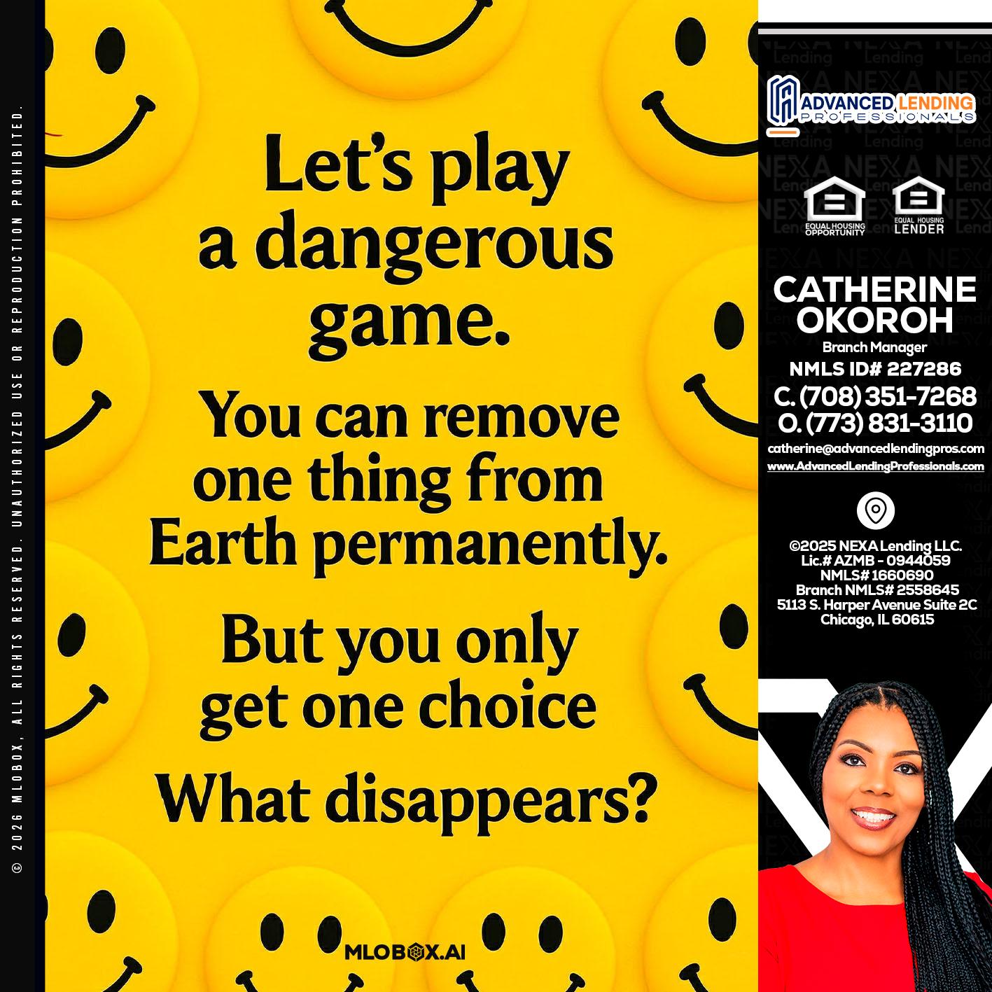 LETS PLAY -  Advanced Lending Professionals -Branch Manager