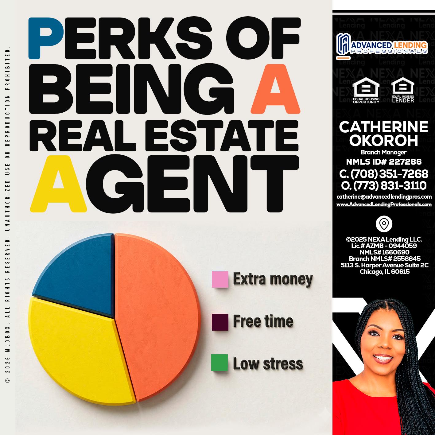 PERKS OF BEING -  Advanced Lending Professionals -Branch Manager