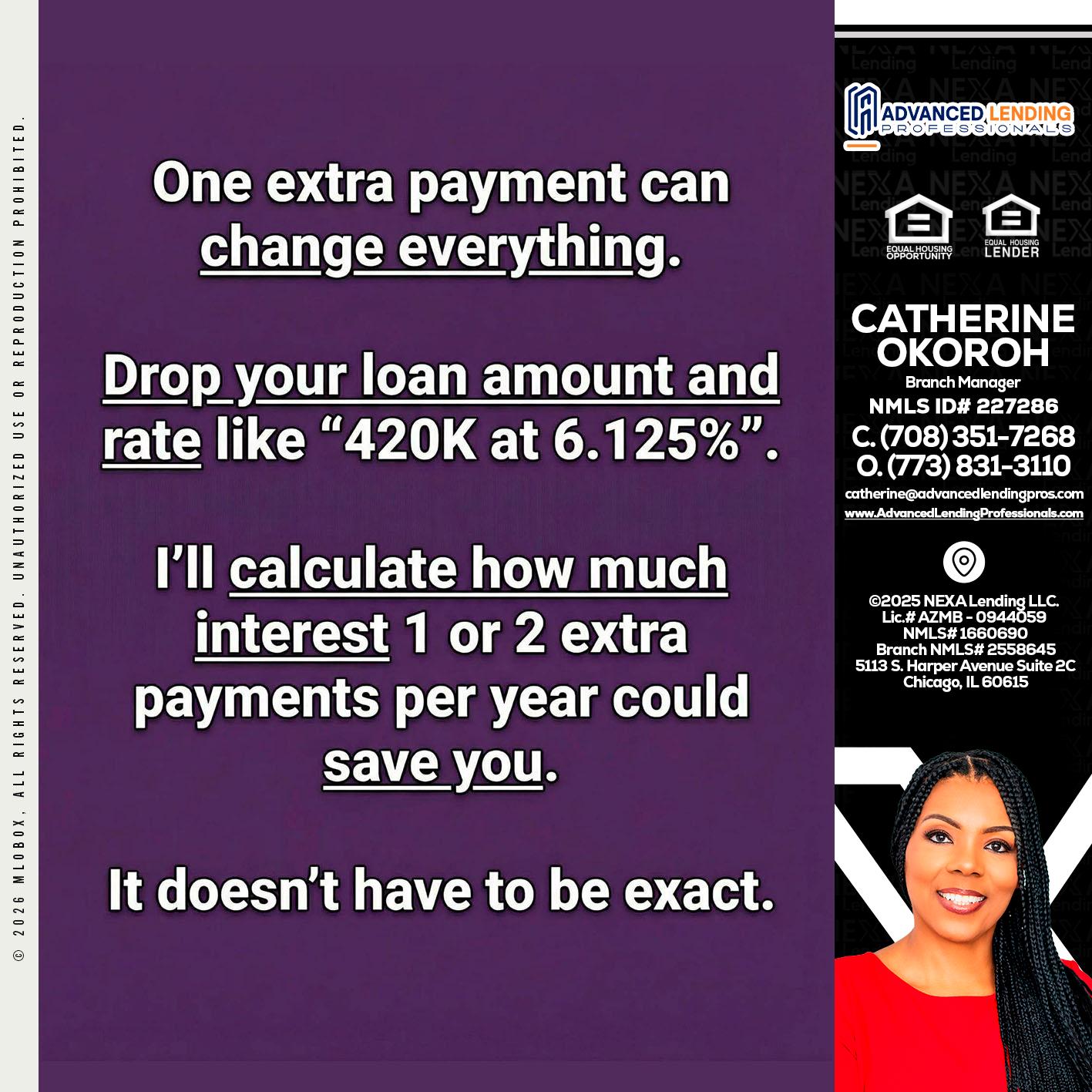 ONE EXTRA -  Advanced Lending Professionals -Branch Manager