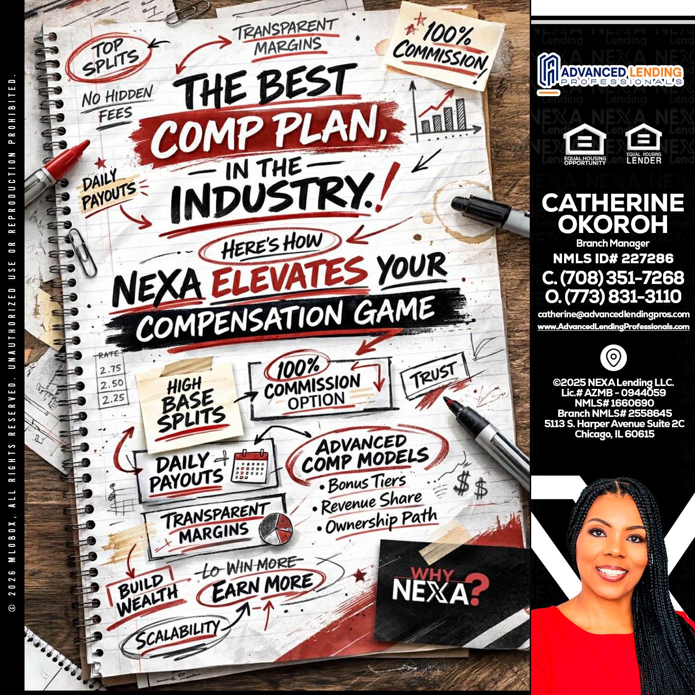 THE BEST COMP -  Advanced Lending Professionals -Branch Manager