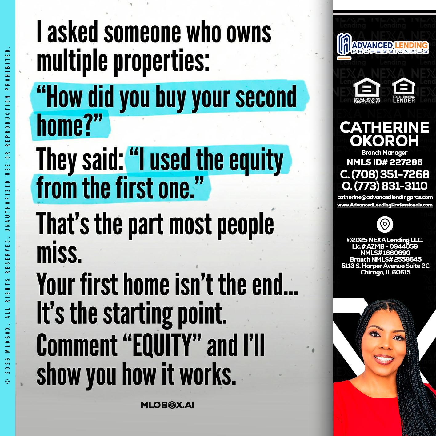 I asked someone -  Advanced Lending Professionals -Branch Manager