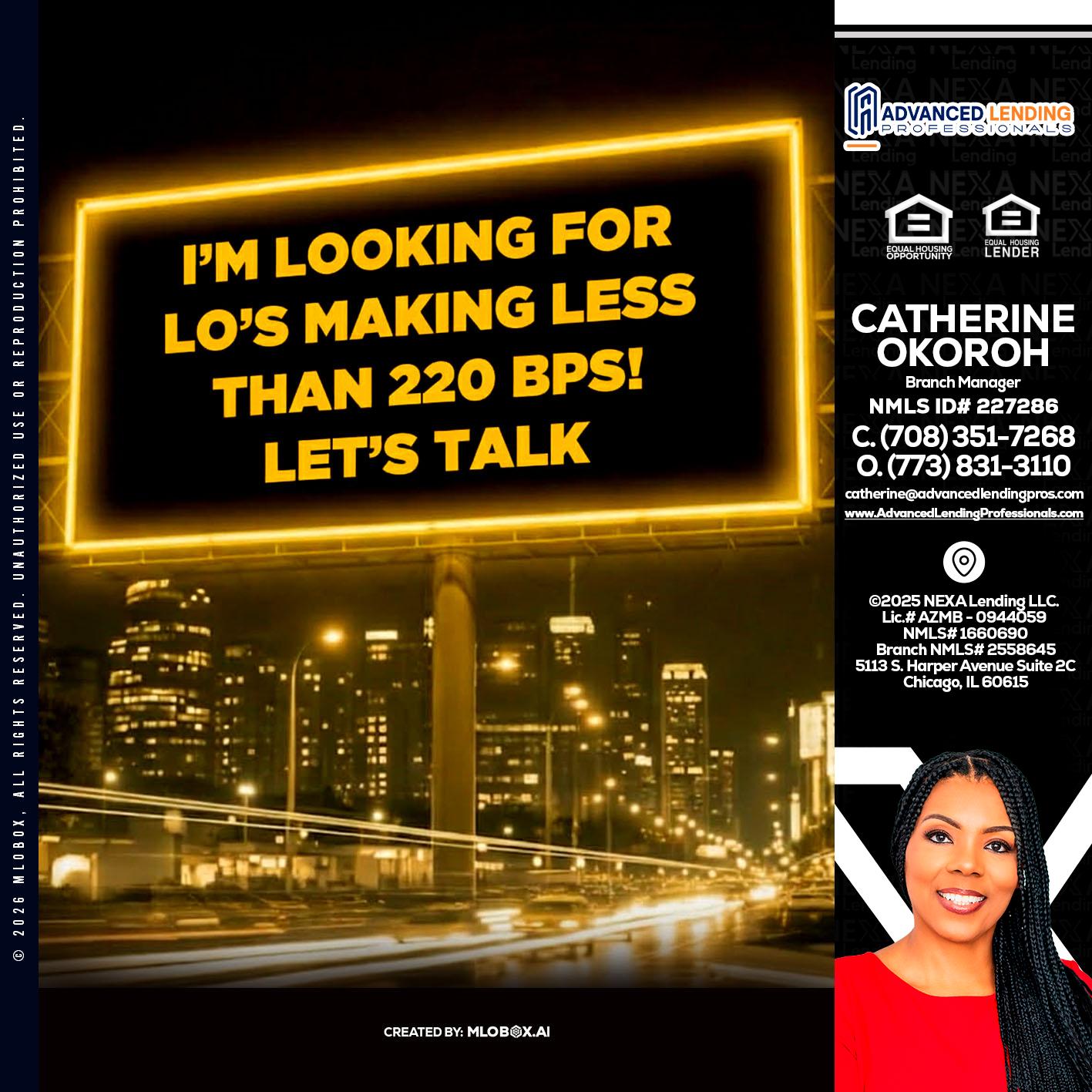 Looking for MLOs -  Advanced Lending Professionals -Branch Manager