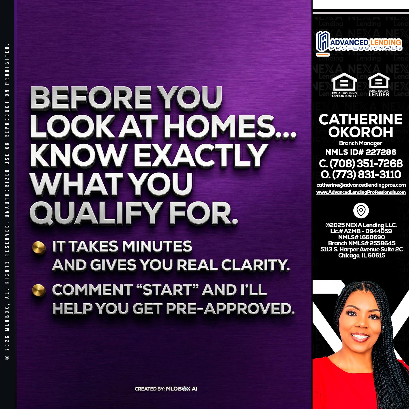 BEFORE YOU -  Advanced Lending Professionals -Branch Manager