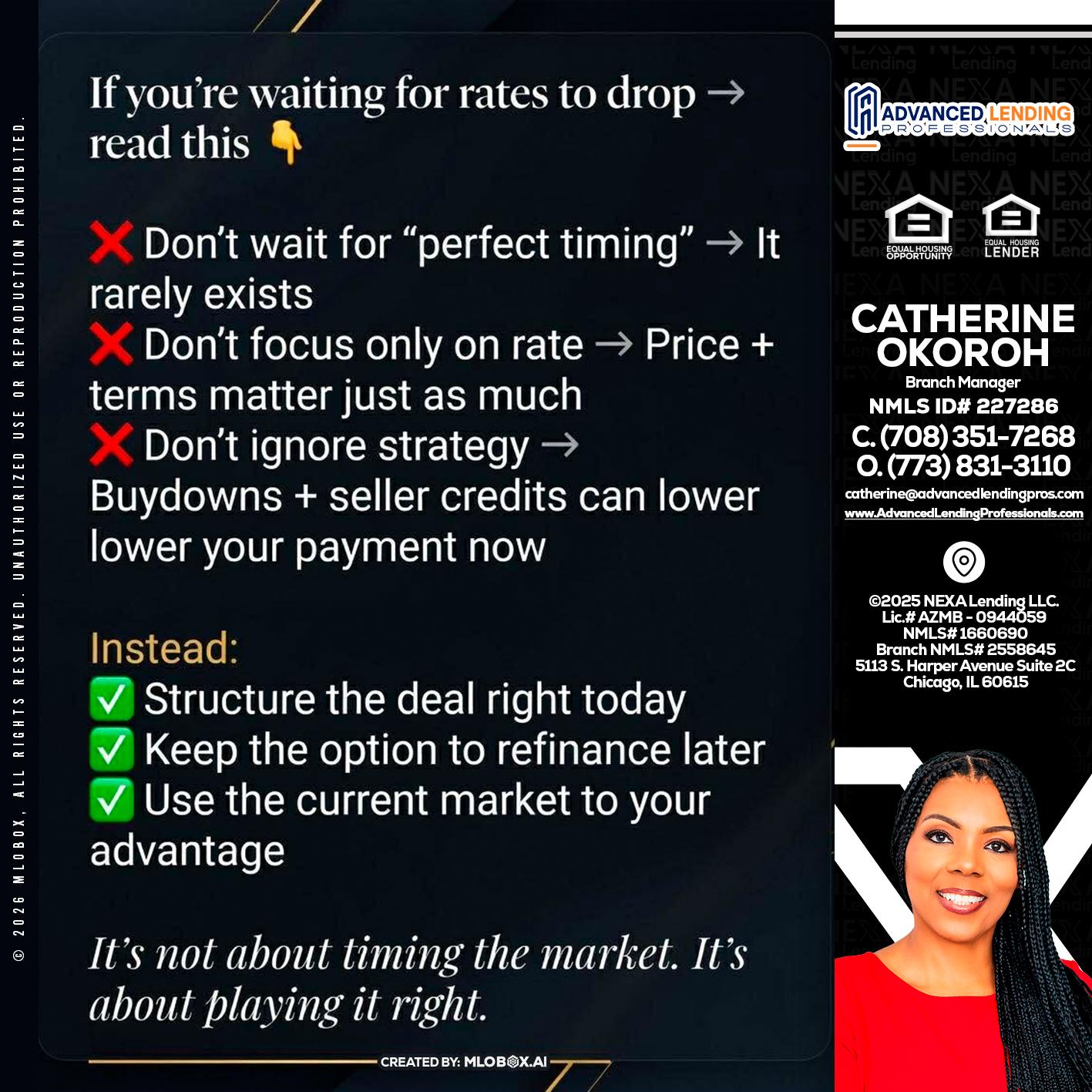 IF YOU ARE -  Advanced Lending Professionals -Branch Manager