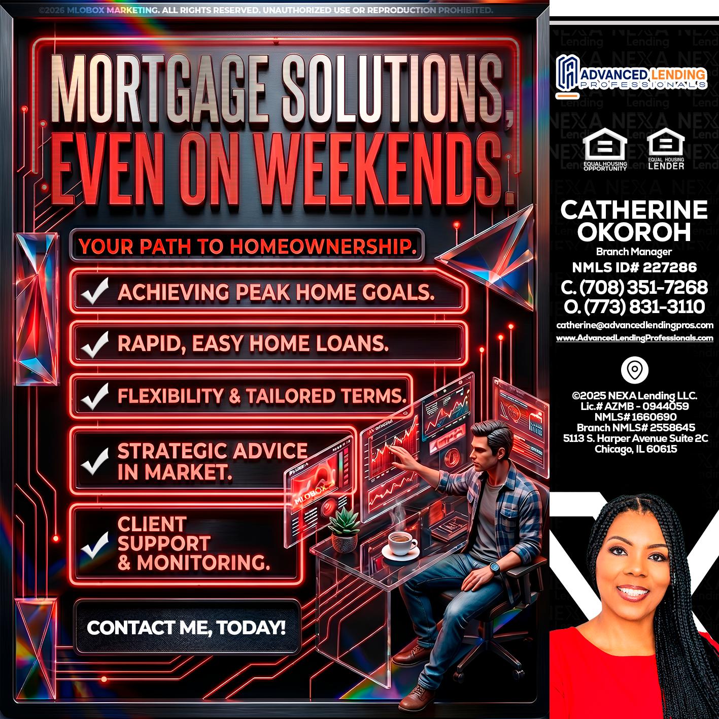WEEKEND SOLUTIONS -  Advanced Lending Professionals -Branch Manager