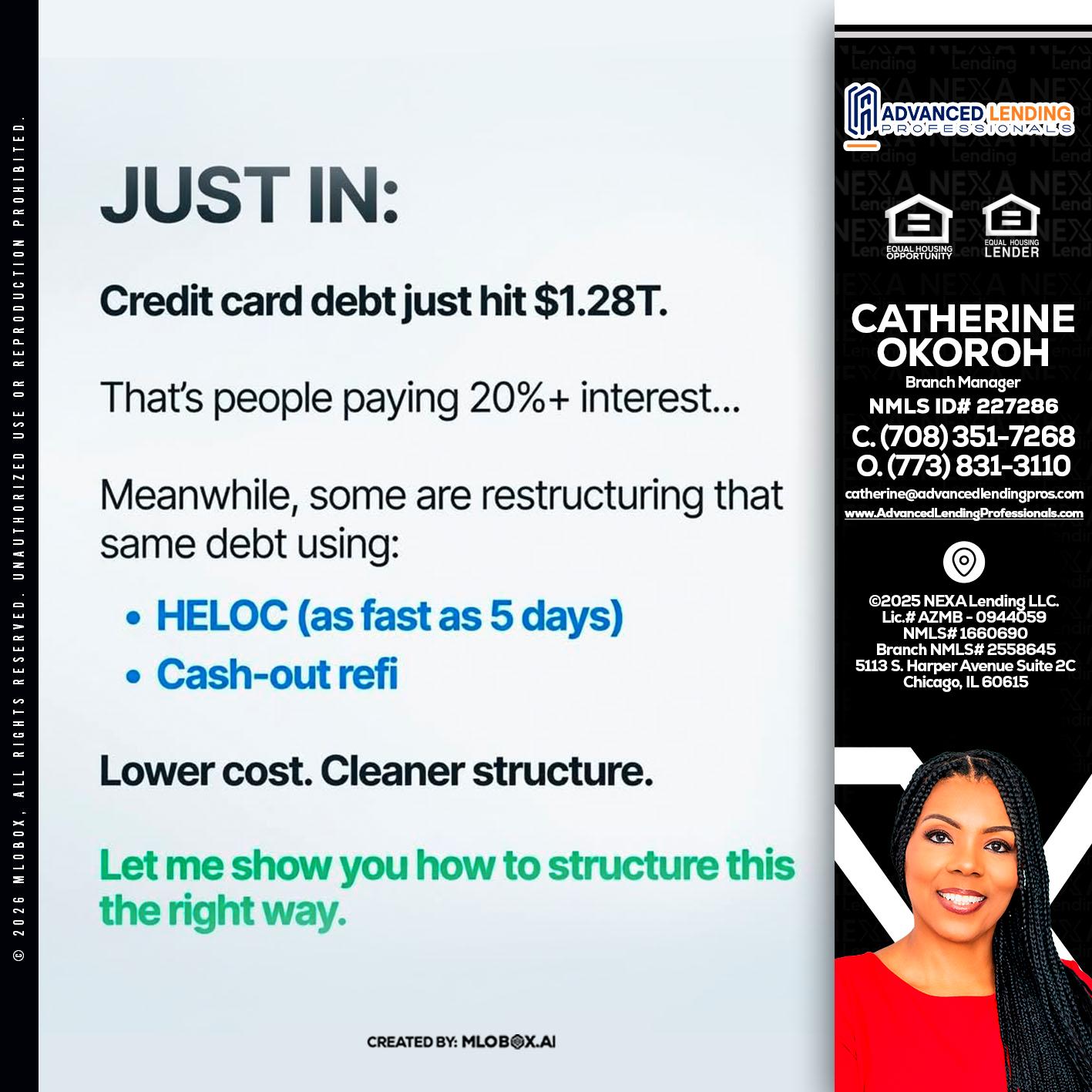 JUST IN -  Advanced Lending Professionals -Branch Manager