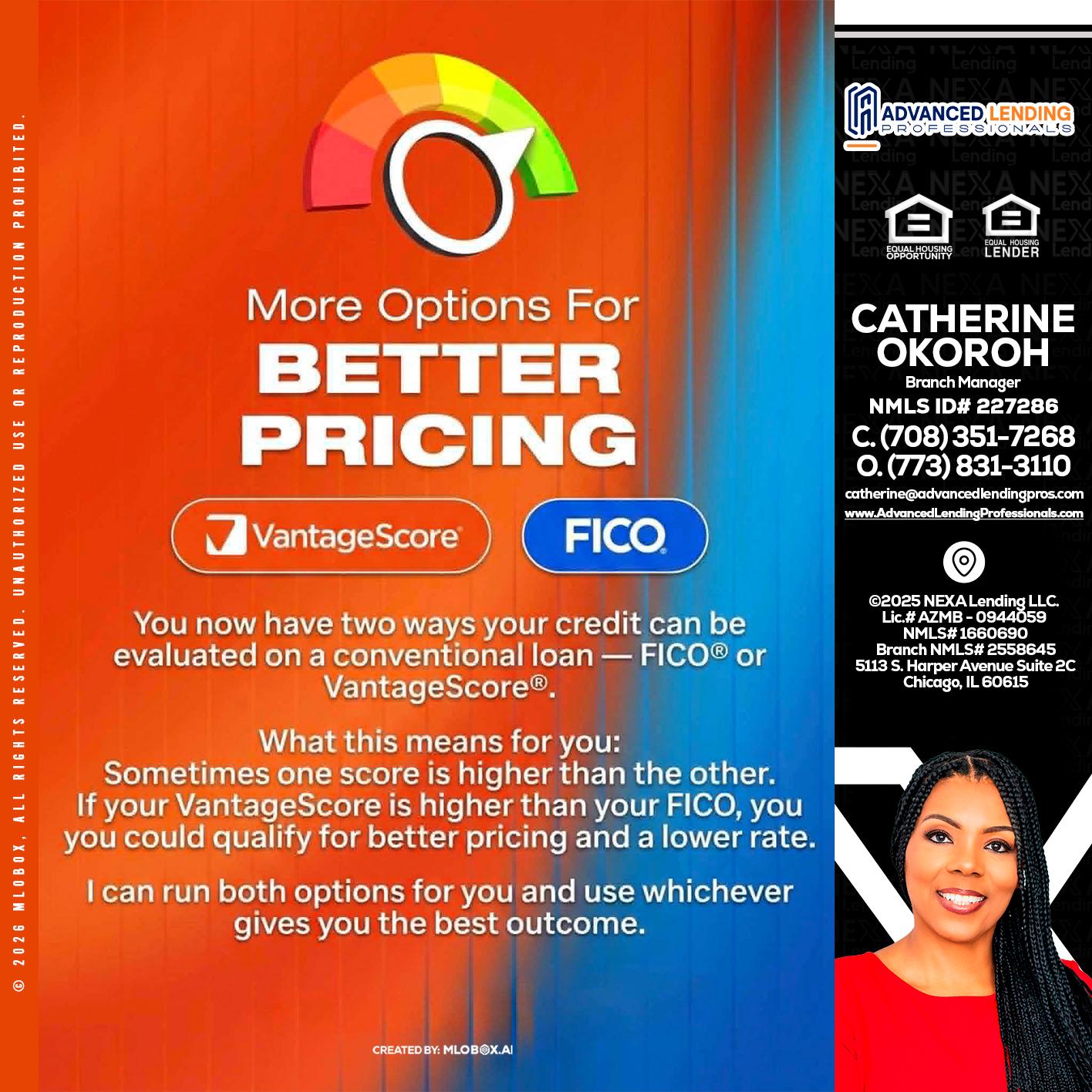 BETTER PRICING -  Advanced Lending Professionals -Branch Manager