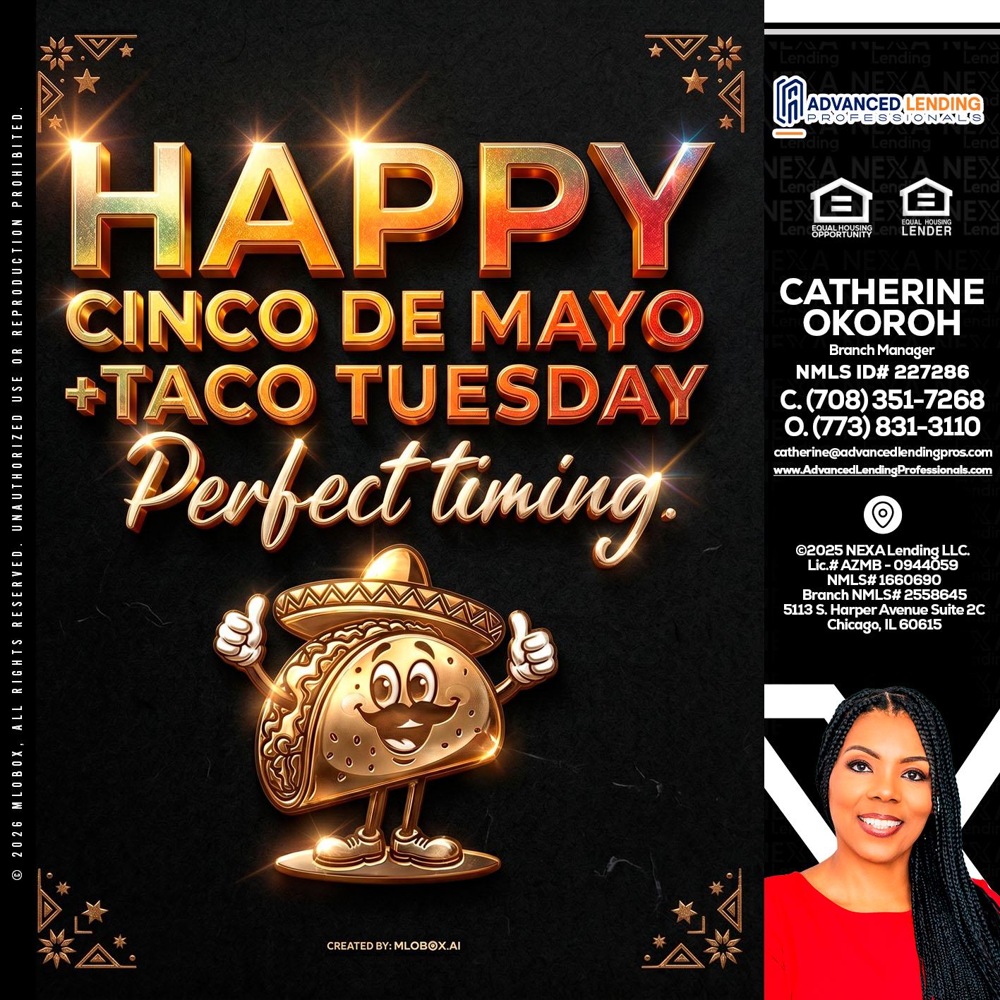 happy 5 de mayo -  Advanced Lending Professionals -Branch Manager