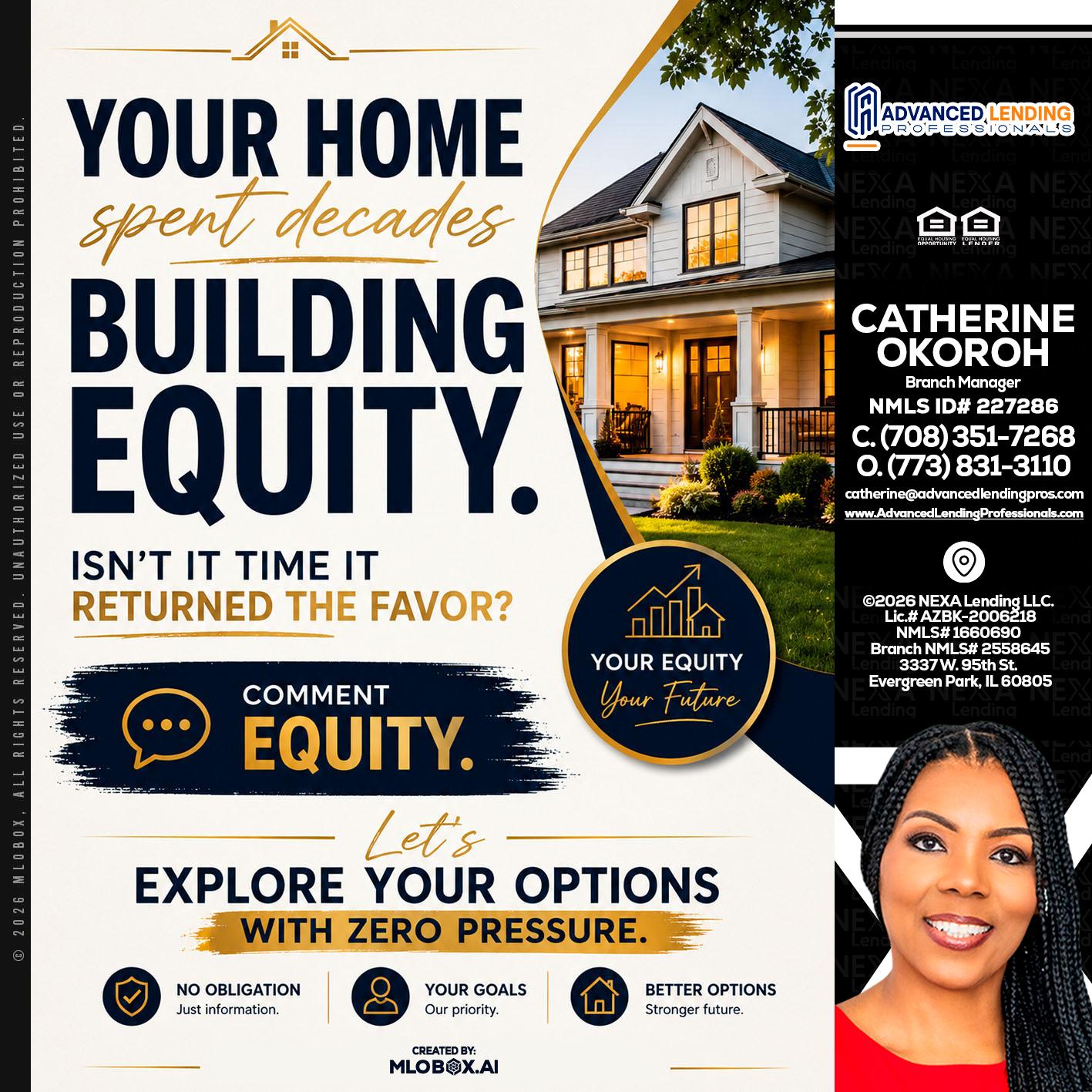 building equity -  Advanced Lending Professionals -Branch Manager
