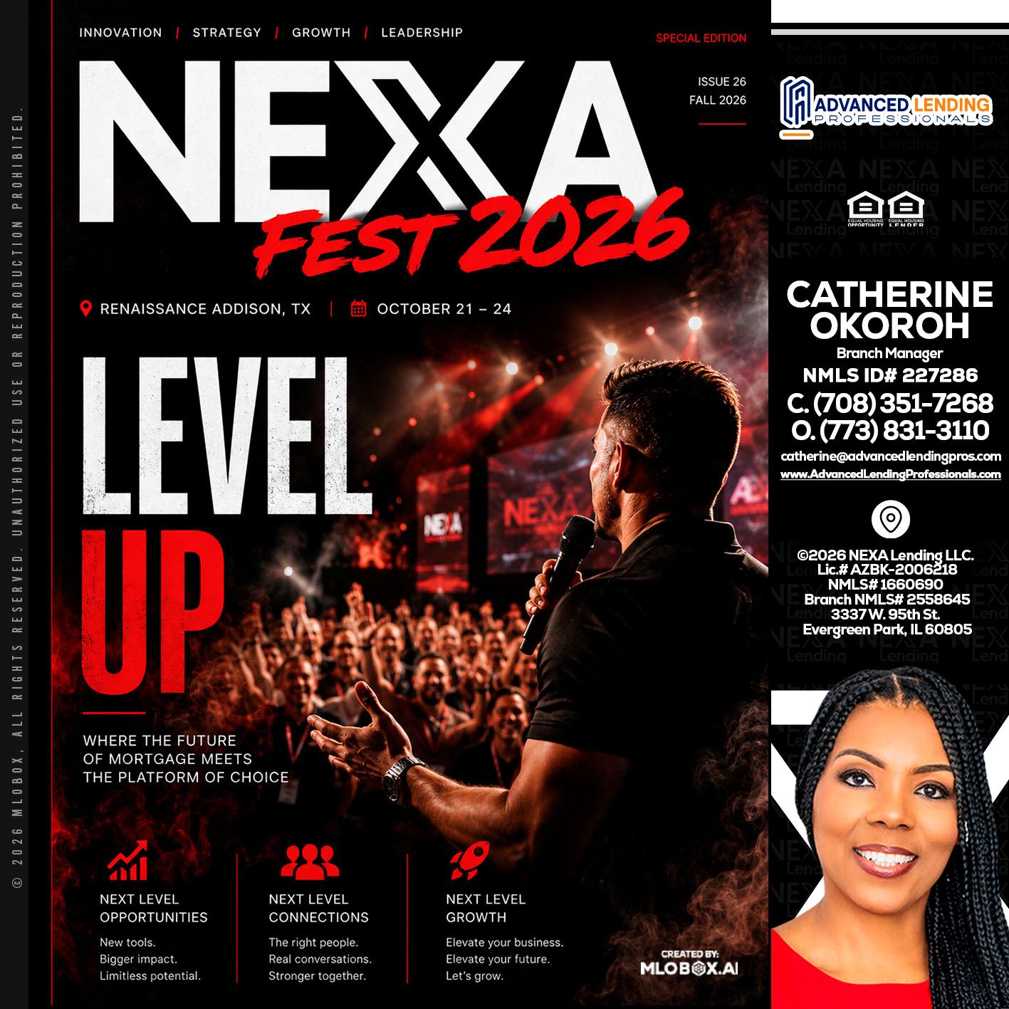 NEXA FEST 2026 -  Advanced Lending Professionals -Branch Manager