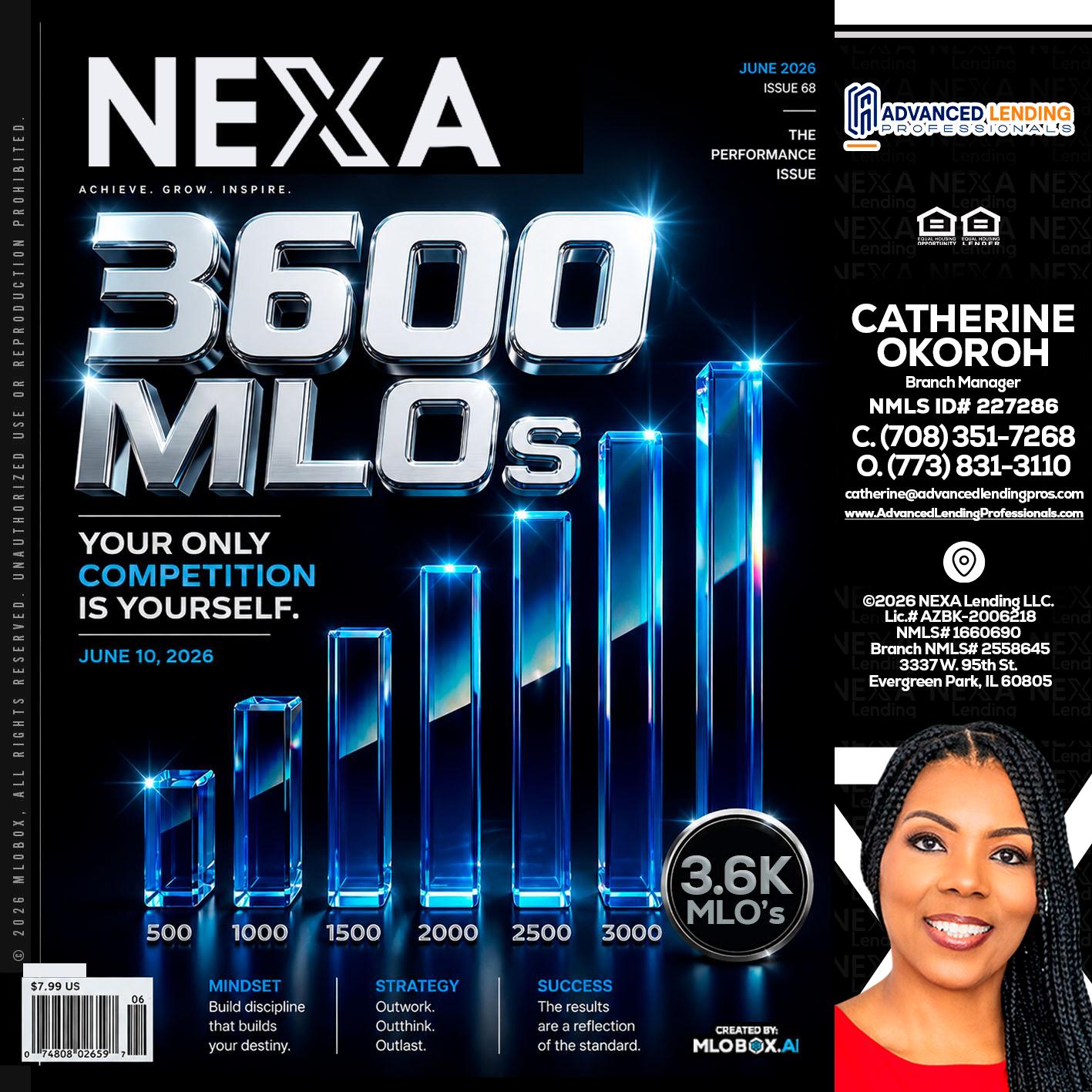 3600 MLOs -  Advanced Lending Professionals -Branch Manager