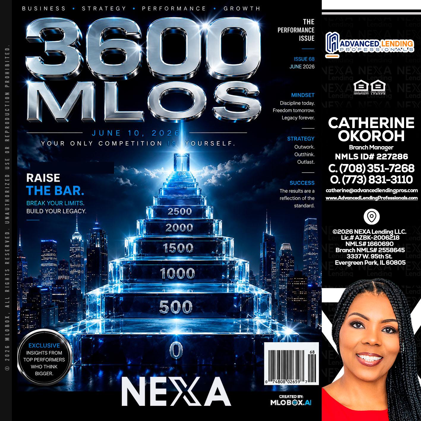 3600 MLOs -  Advanced Lending Professionals -Branch Manager