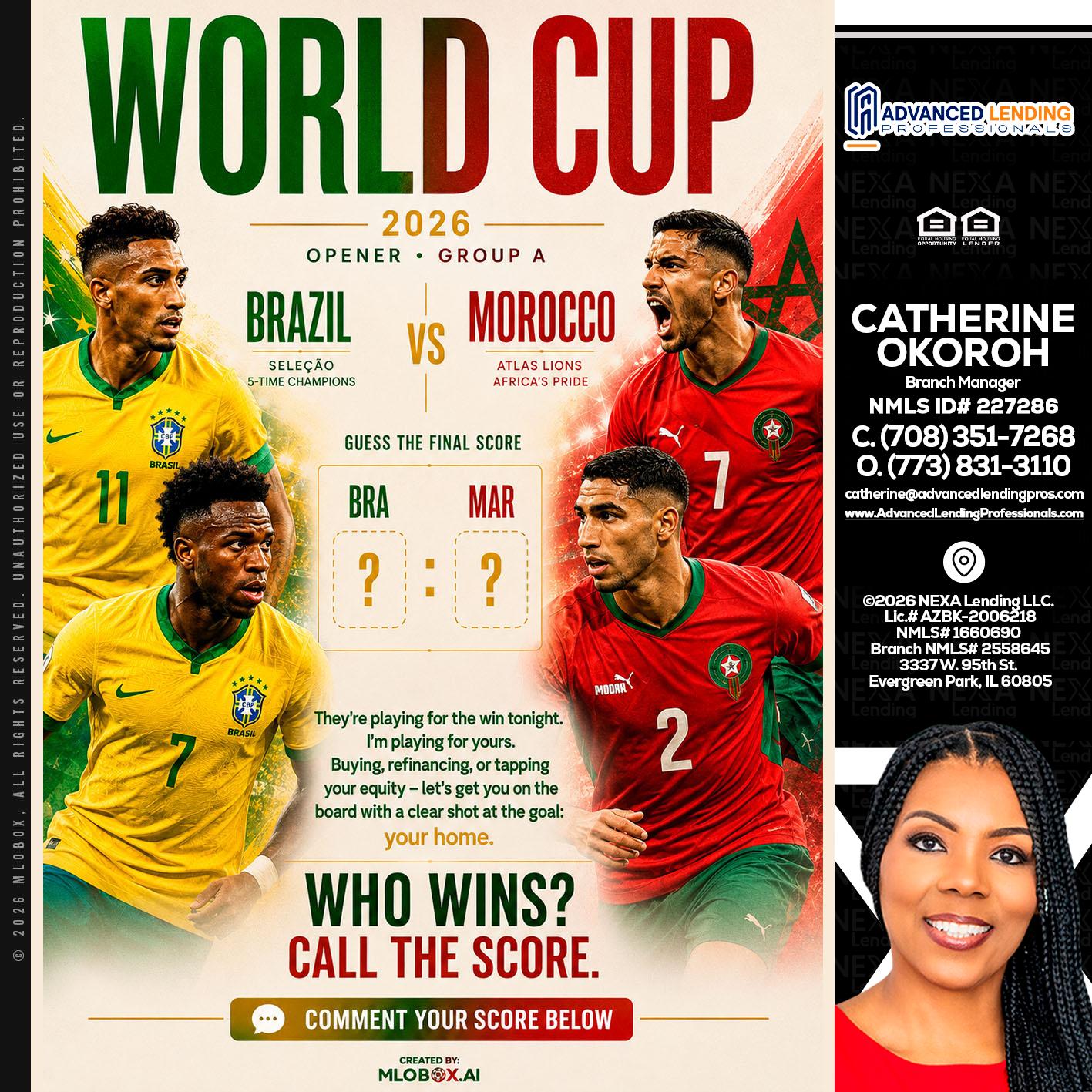 WORLD CUP -  Advanced Lending Professionals -Branch Manager