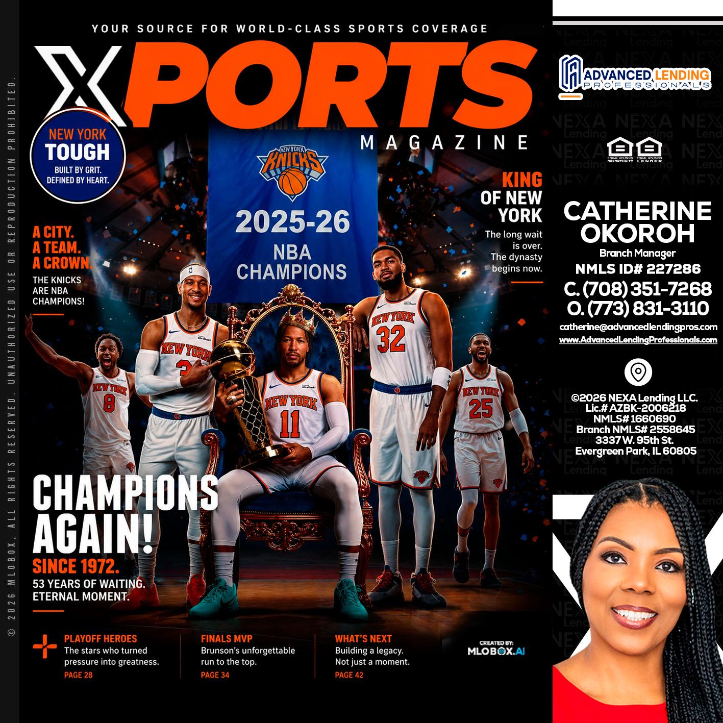 XPORTS MAGAZINE -  Advanced Lending Professionals -Branch Manager