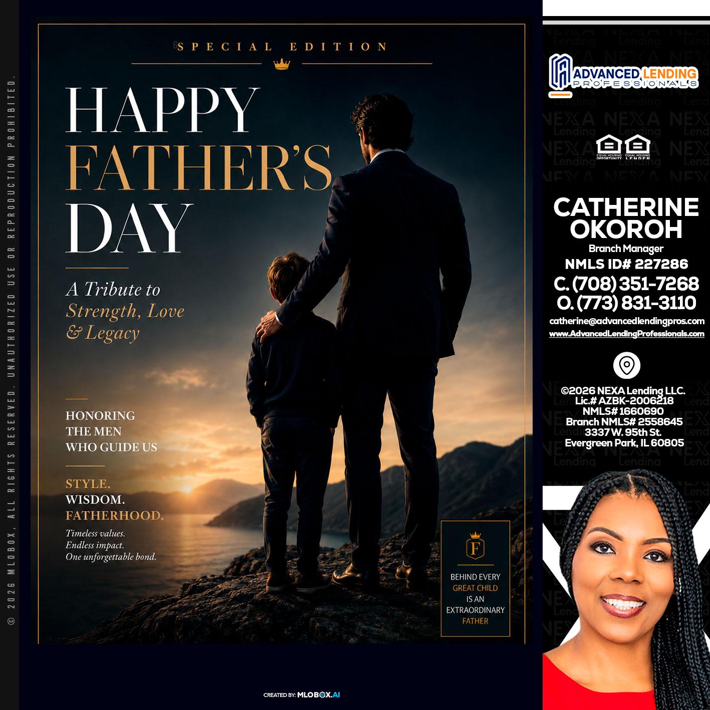 HAPPY FATHERS DAY -  Advanced Lending Professionals -Branch Manager