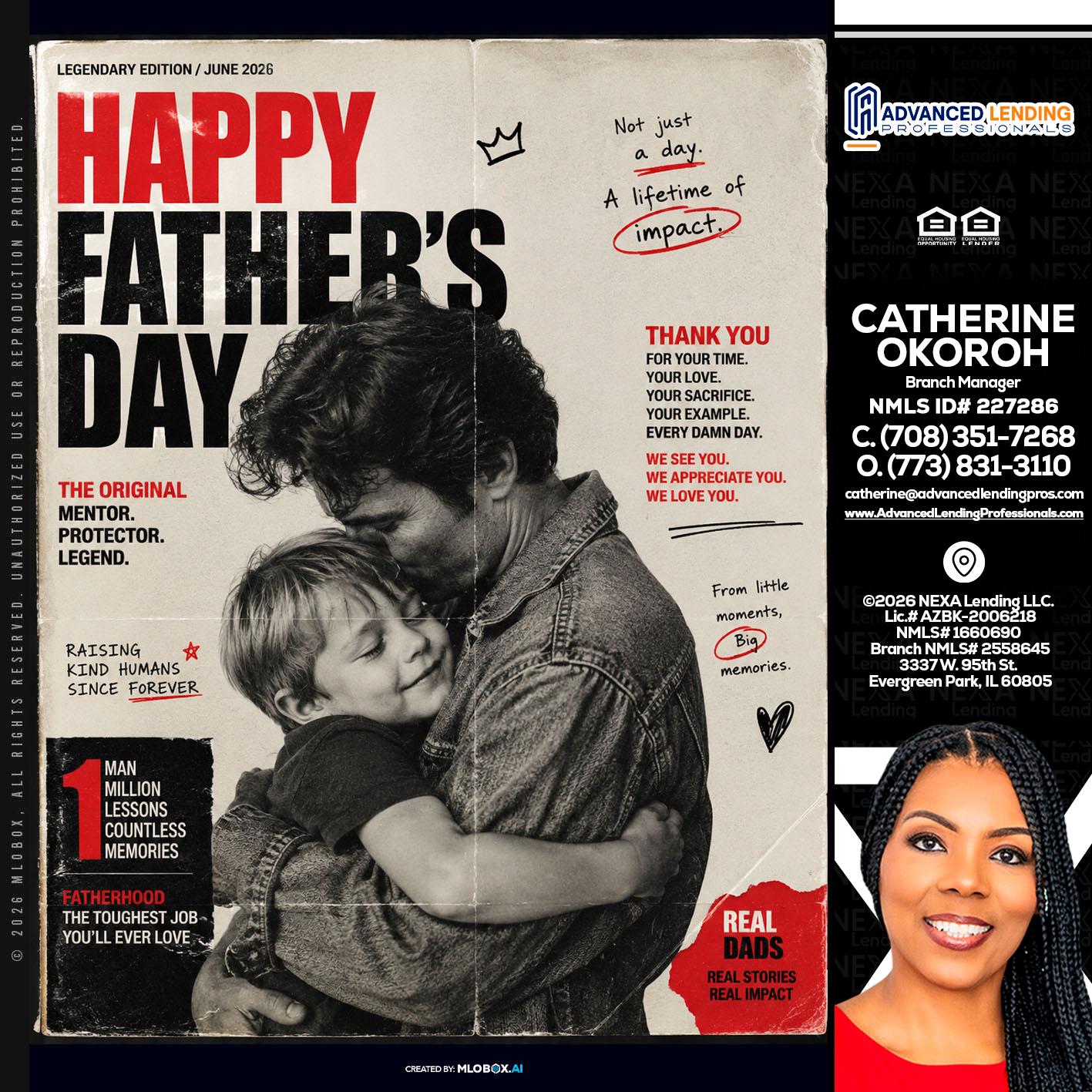 HAPPY FATHERS DAY -  Advanced Lending Professionals -Branch Manager