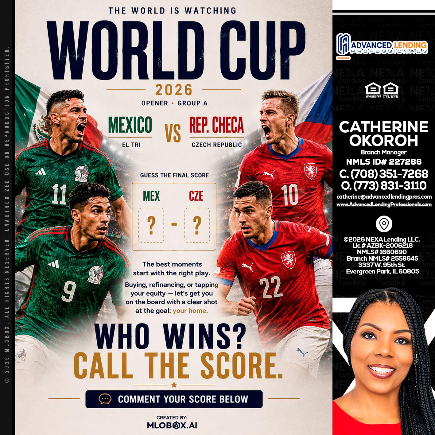 WORLD CUP 2026 -  Advanced Lending Professionals -Branch Manager