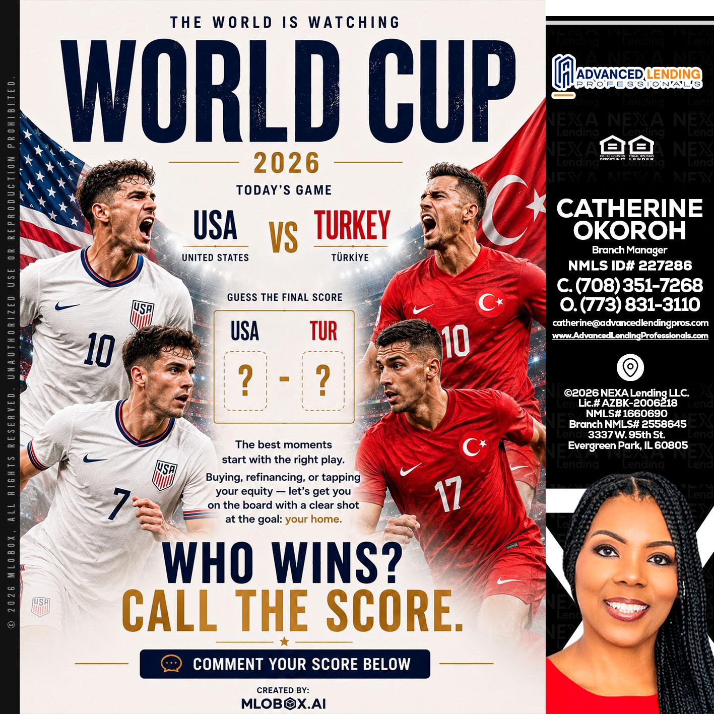 WORLD CUP 2026 -  Advanced Lending Professionals -Branch Manager