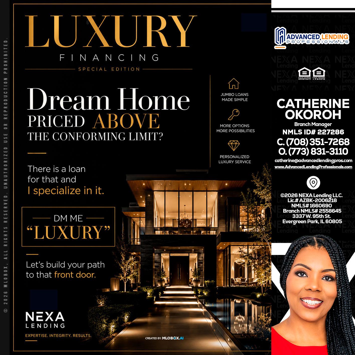 LUXURY -  Advanced Lending Professionals -Branch Manager