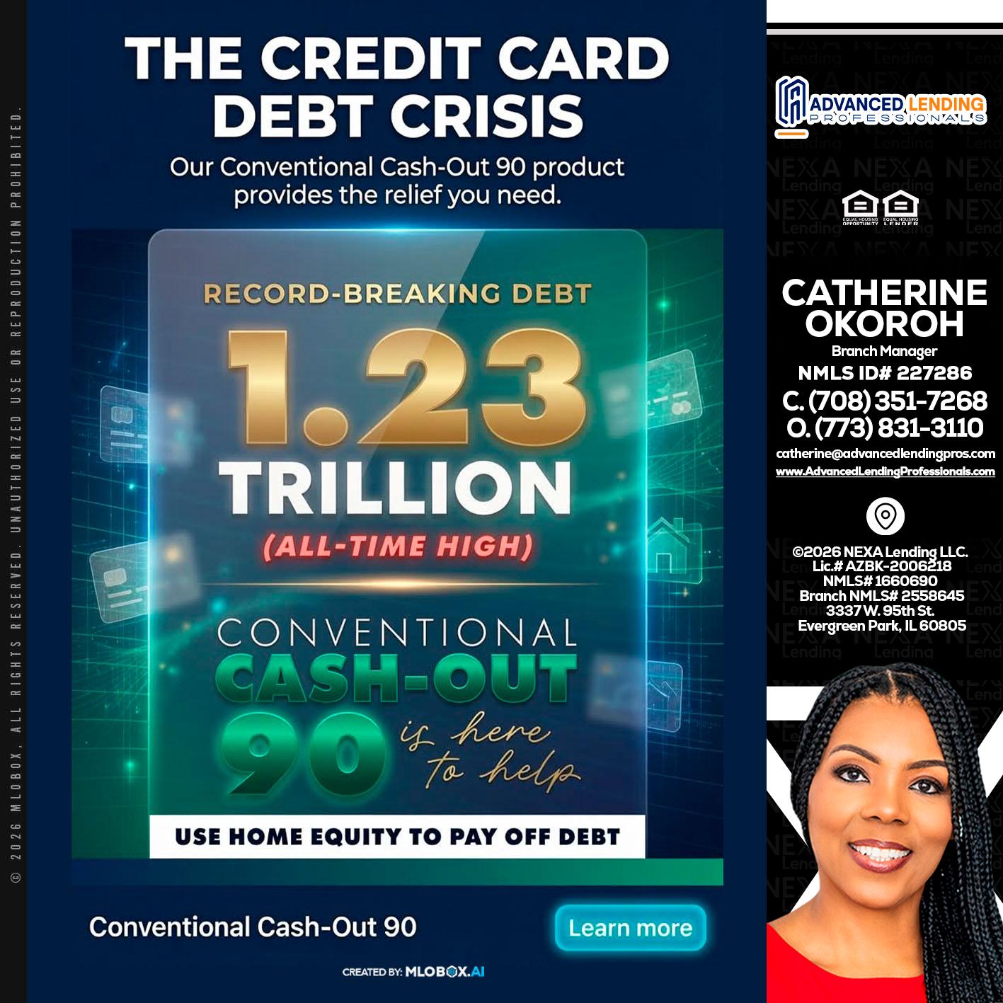 THE CREDIT CARD -  Advanced Lending Professionals -Branch Manager