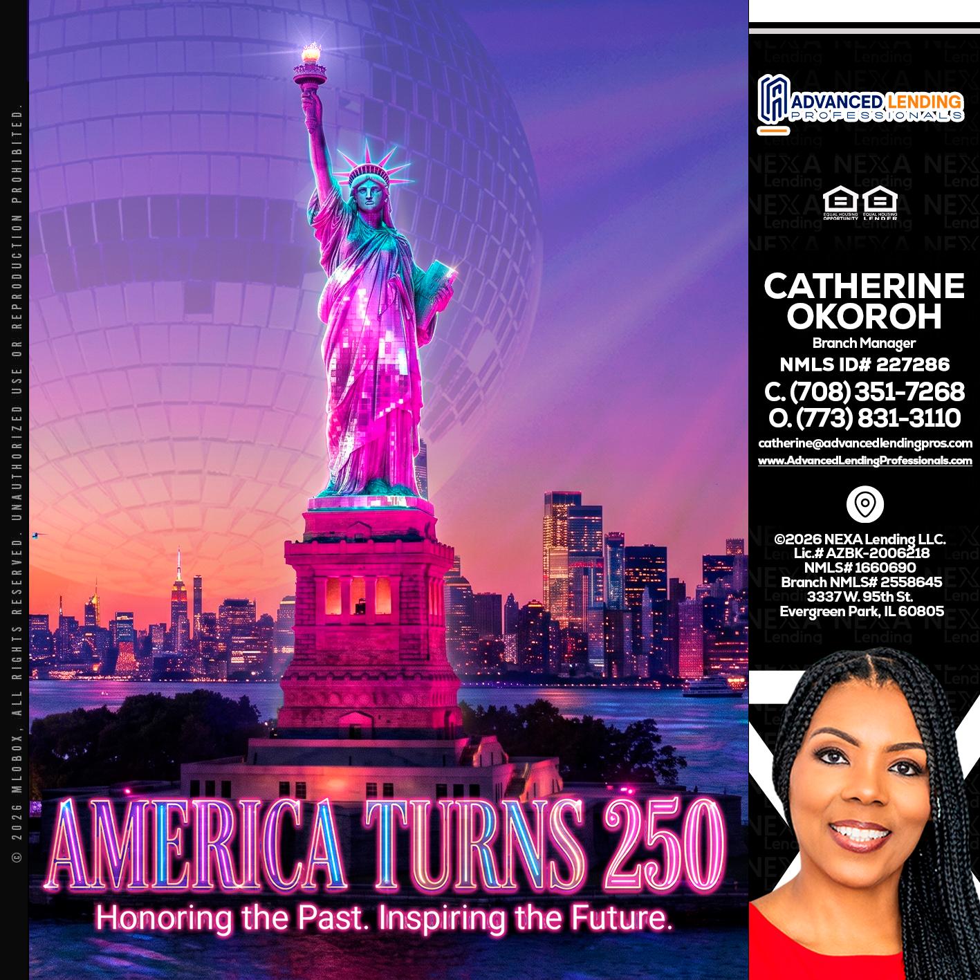 AMERICA TURNS 250 -  Advanced Lending Professionals -Branch Manager
