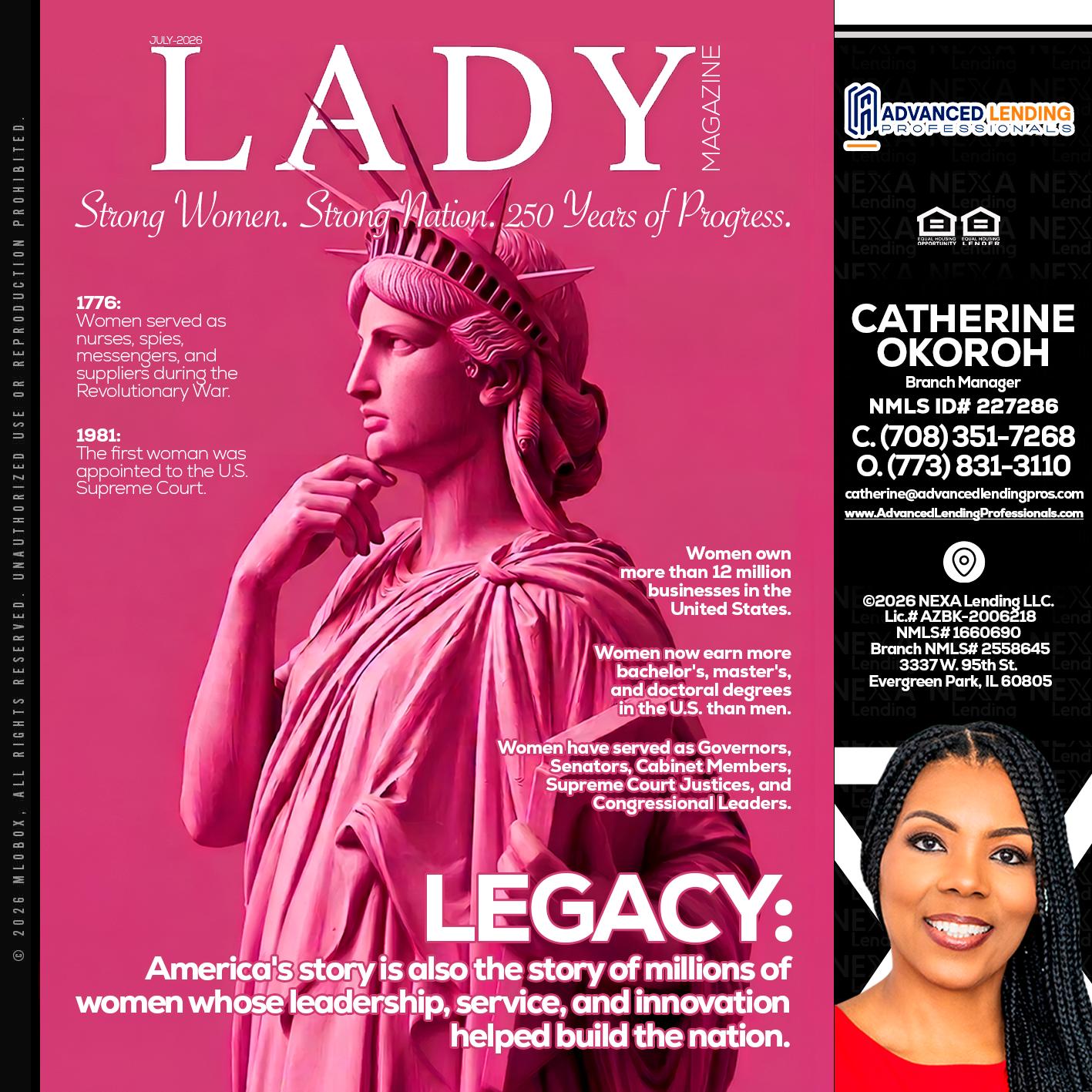 LADY LIBERTY! -  Advanced Lending Professionals -Branch Manager