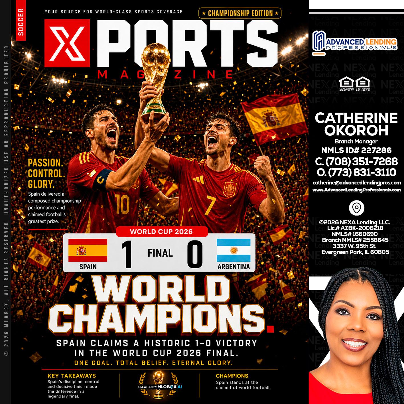 SPAIN CHAMPION -  Advanced Lending Professionals -Branch Manager