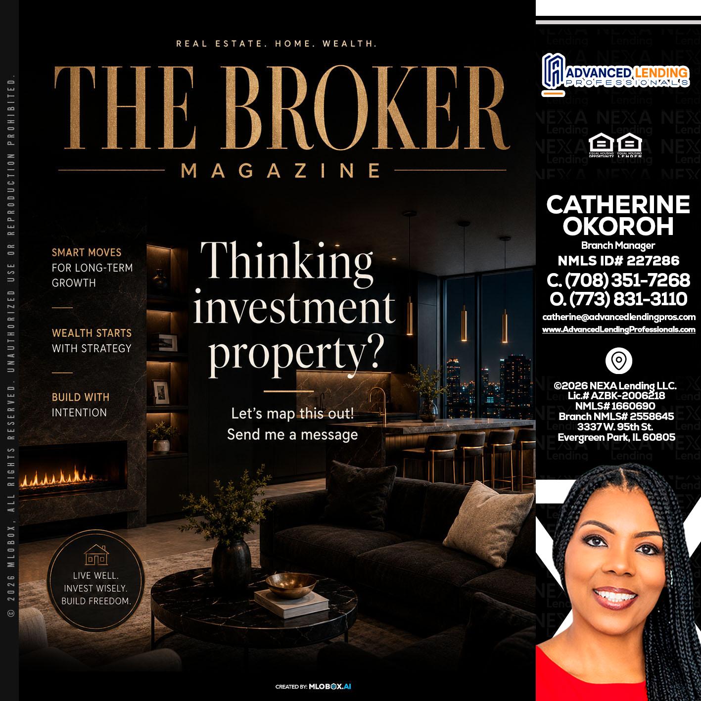 THE BROKER -  Advanced Lending Professionals -Branch Manager