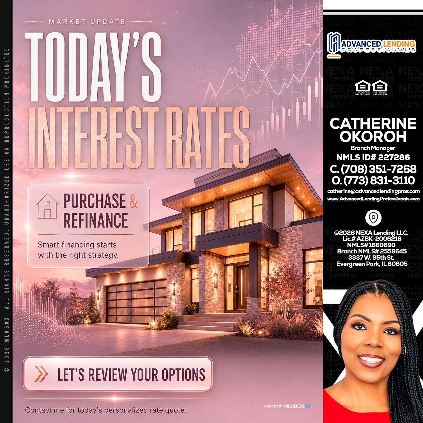 todays interest rates -  Advanced Lending Professionals -Branch Manager