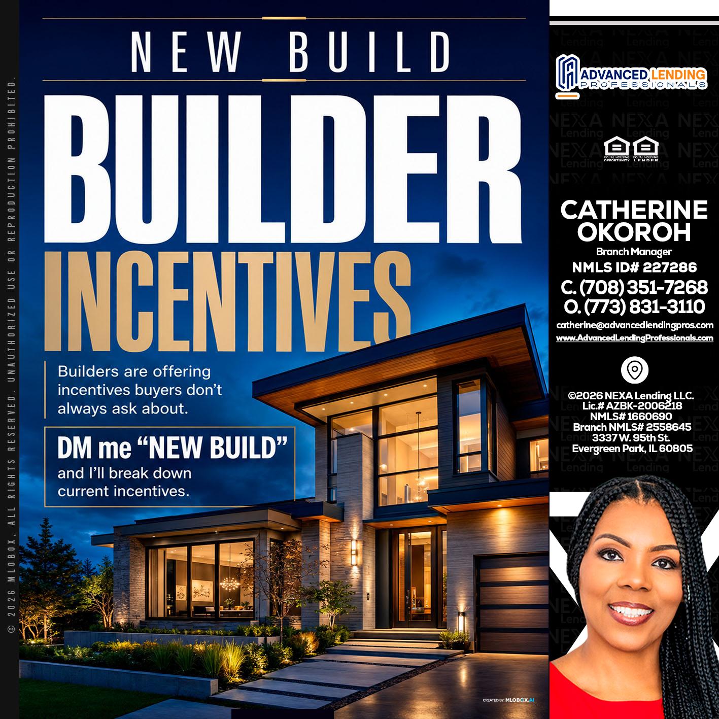 NEW BUILDER -  Advanced Lending Professionals -Branch Manager