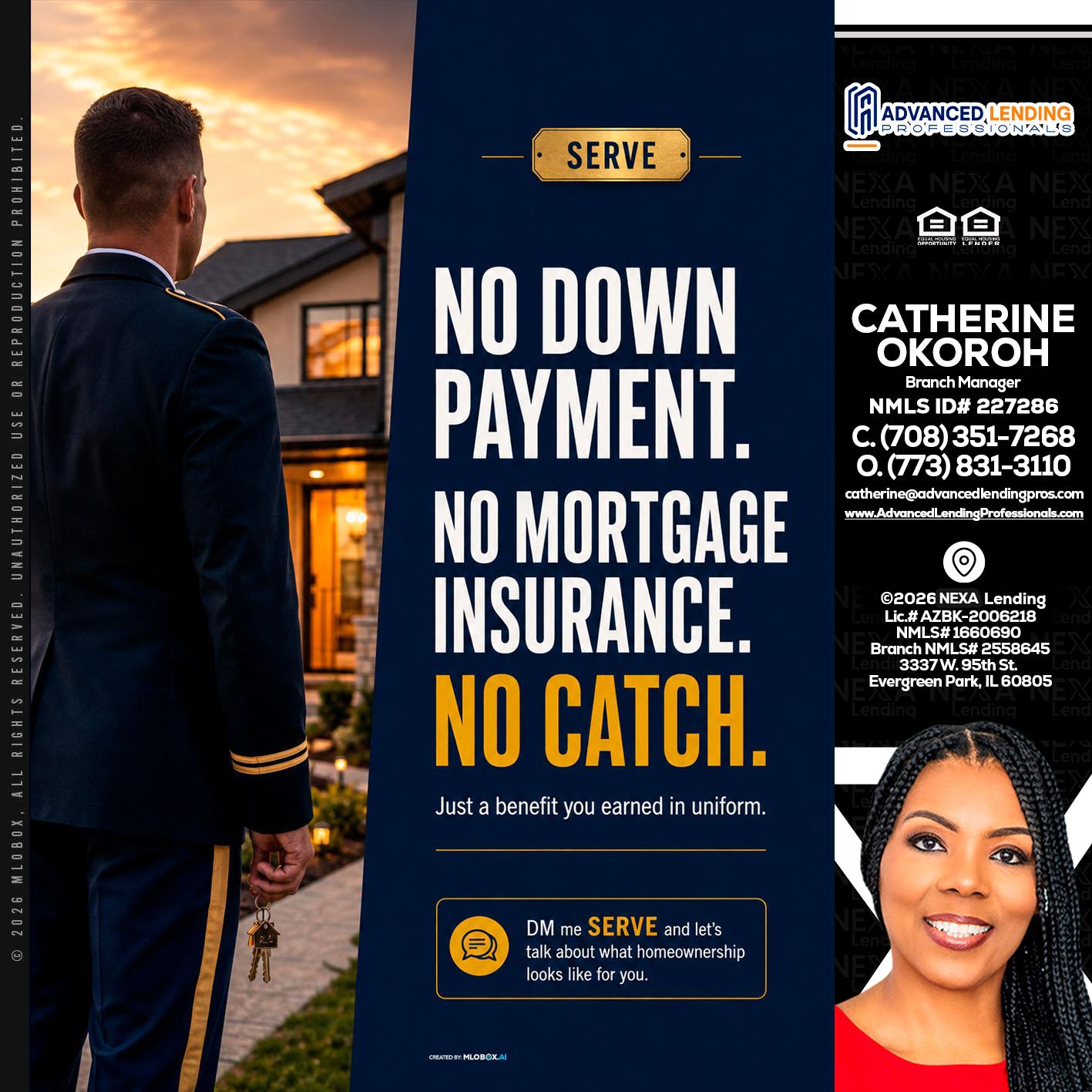 NO DOWN PAYMENT -  Advanced Lending Professionals -Branch Manager