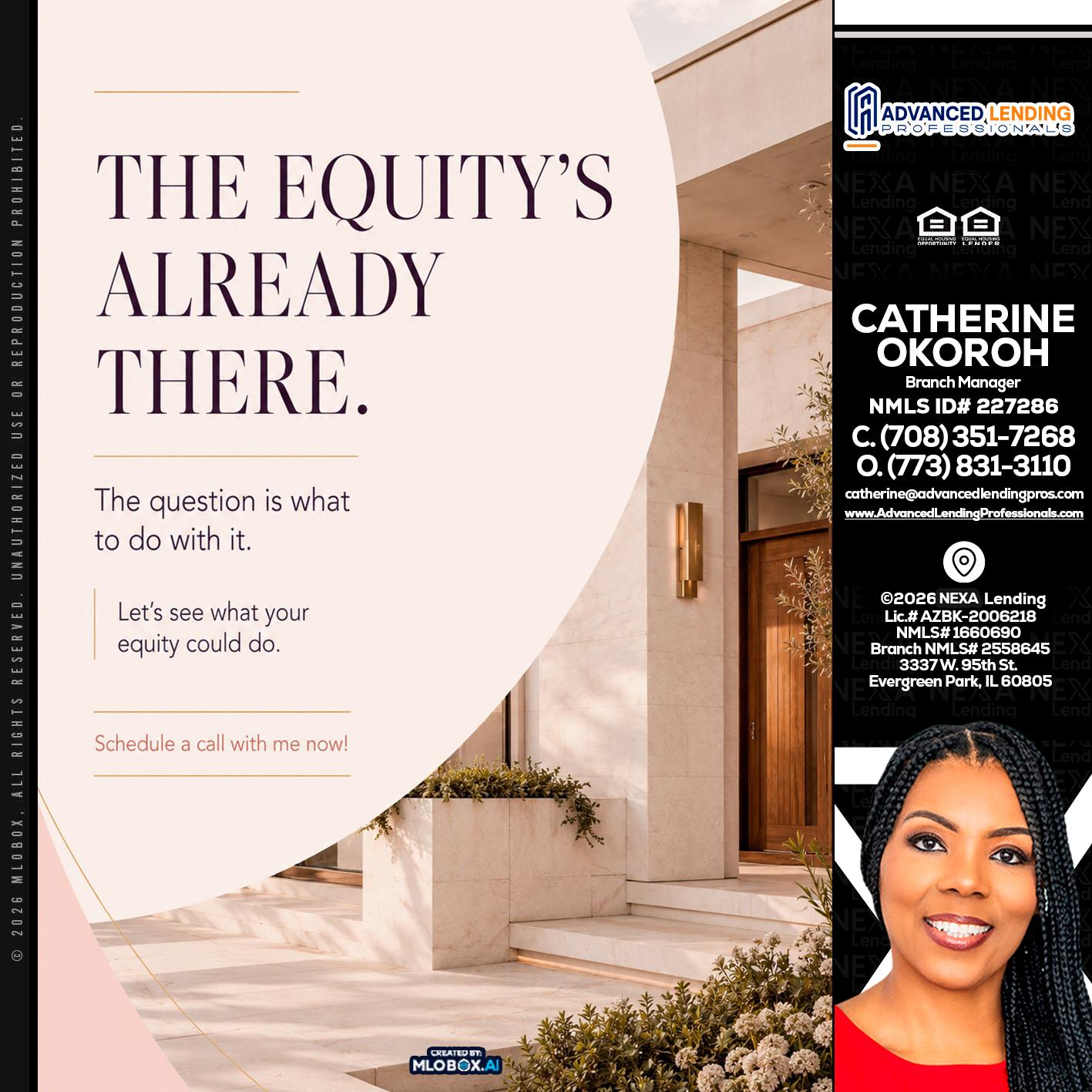 THE EQUITY'S -  Advanced Lending Professionals -Branch Manager