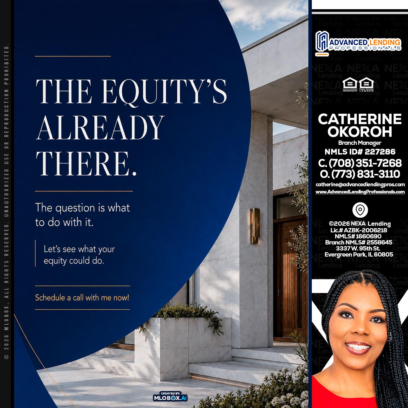the equity's -  Advanced Lending Professionals -Branch Manager