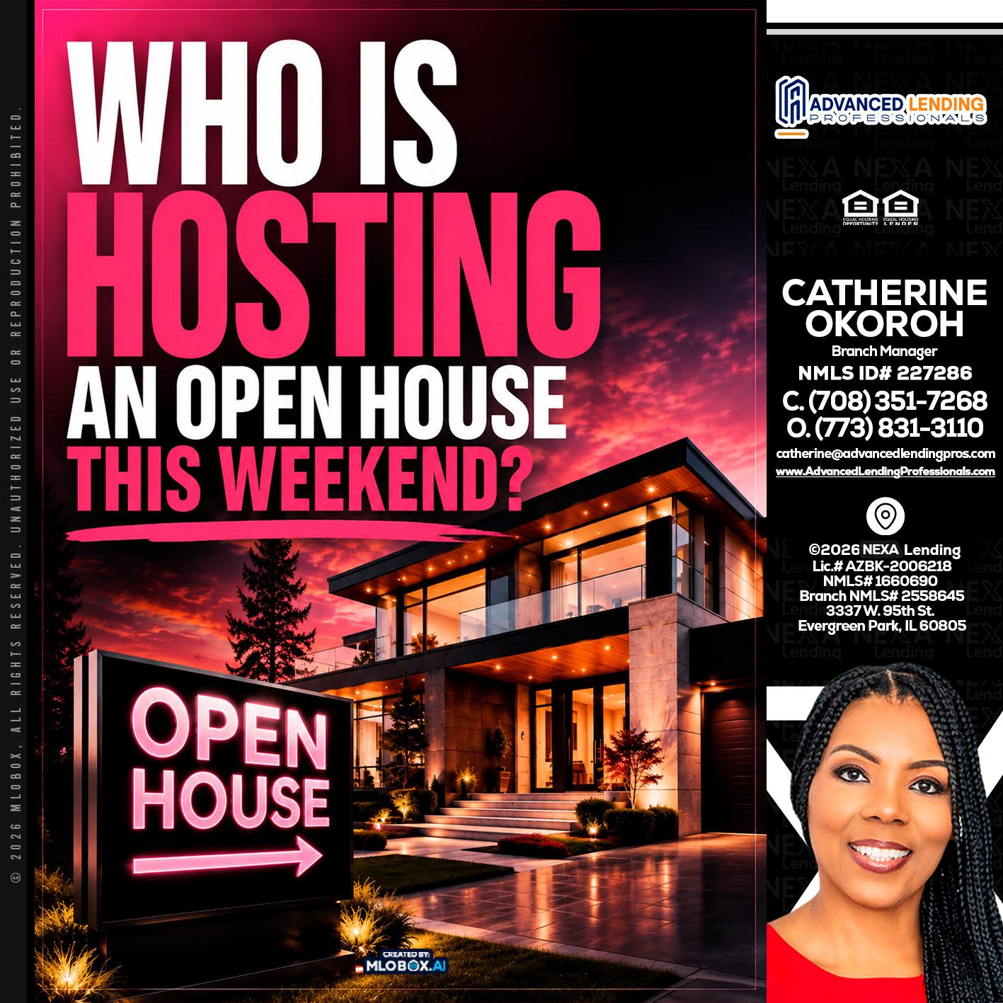 who's is hosting -  Advanced Lending Professionals -Branch Manager