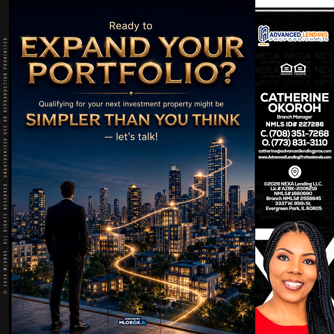 expand you portfolio -  Advanced Lending Professionals -Branch Manager