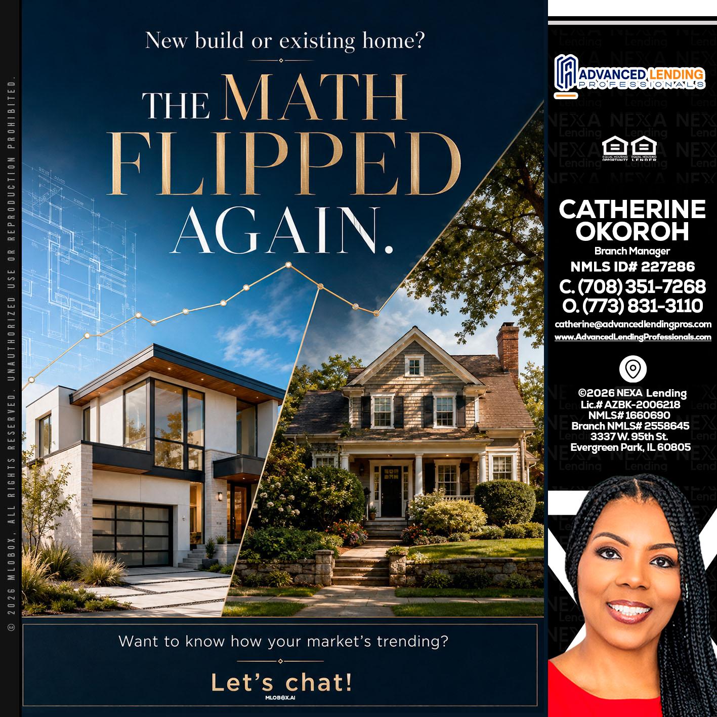 THE MATH FLIPED -  Advanced Lending Professionals -Branch Manager