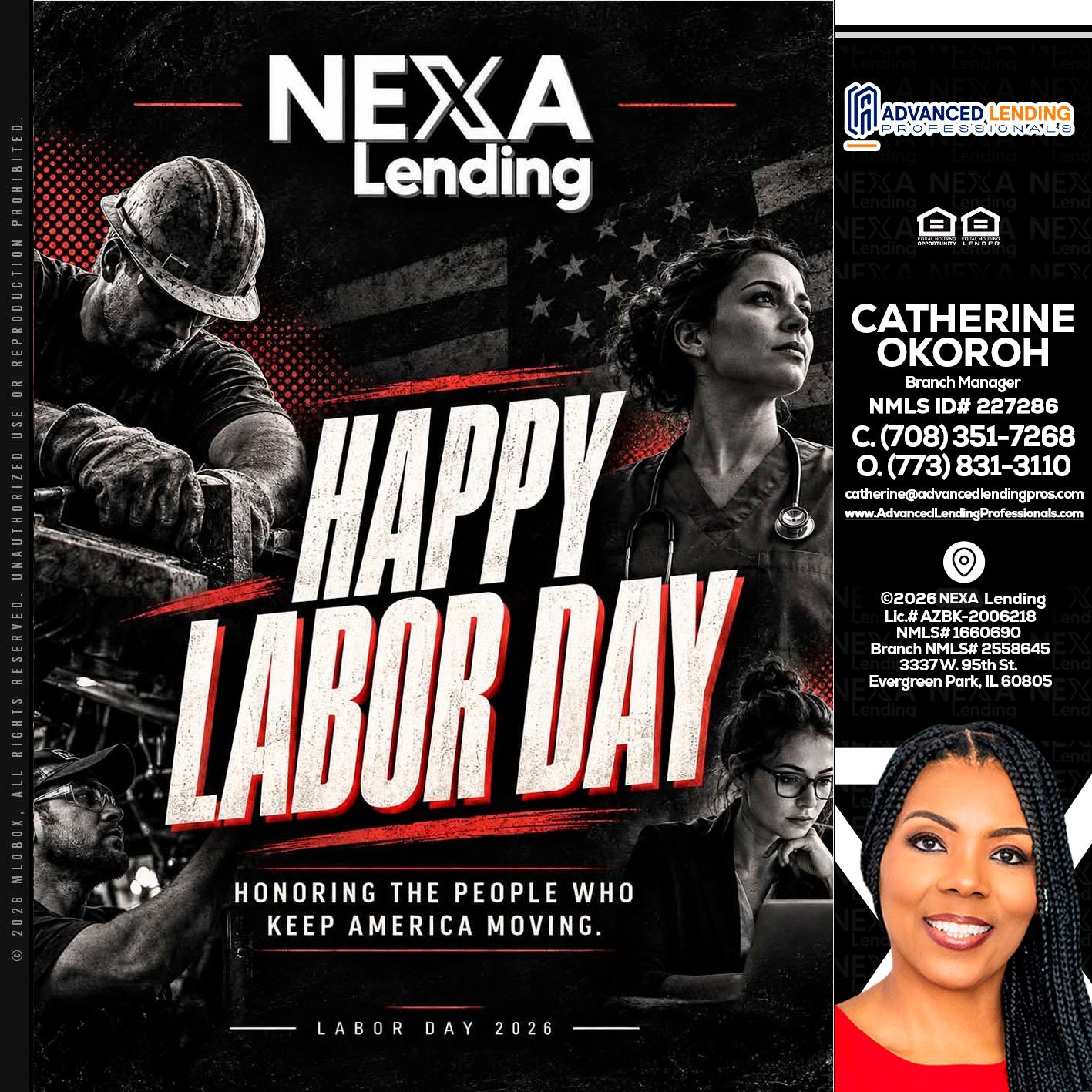 LABOR DAY -  Advanced Lending Professionals -Branch Manager