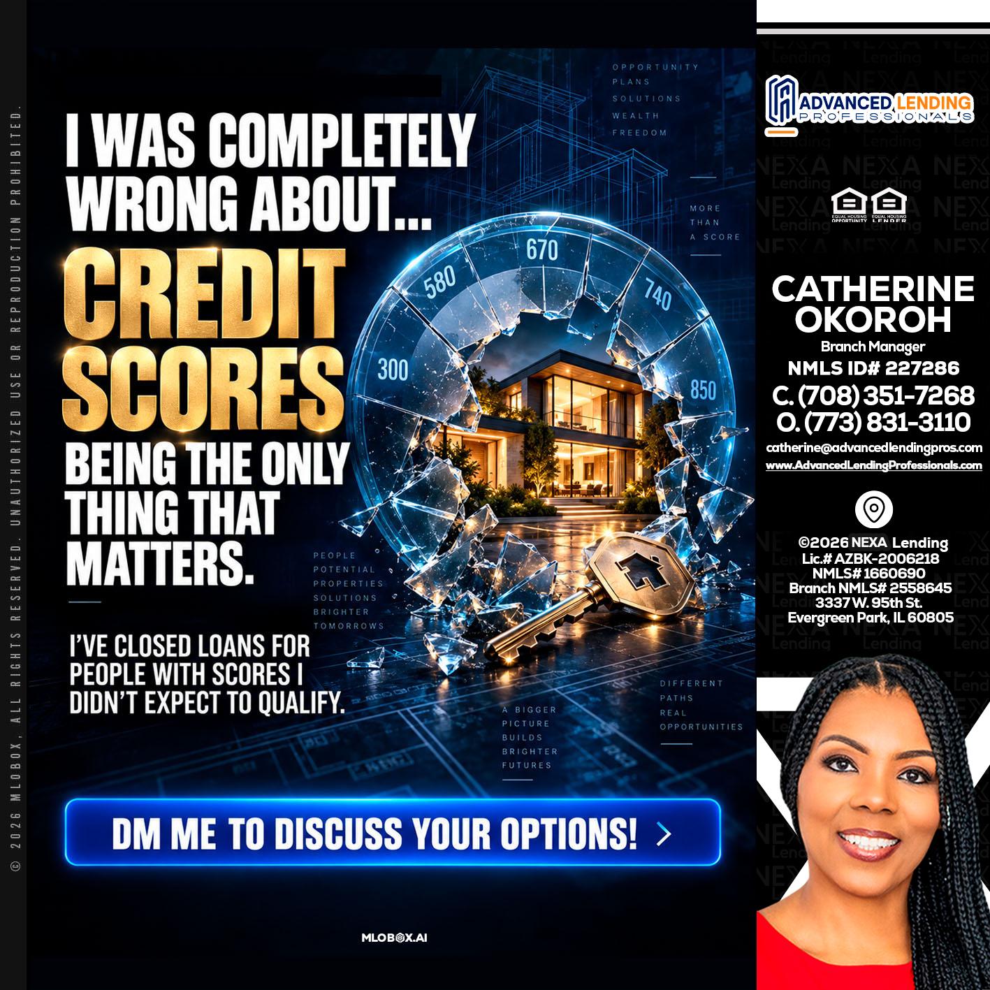 I WAS COMPLETY -  Advanced Lending Professionals -Branch Manager