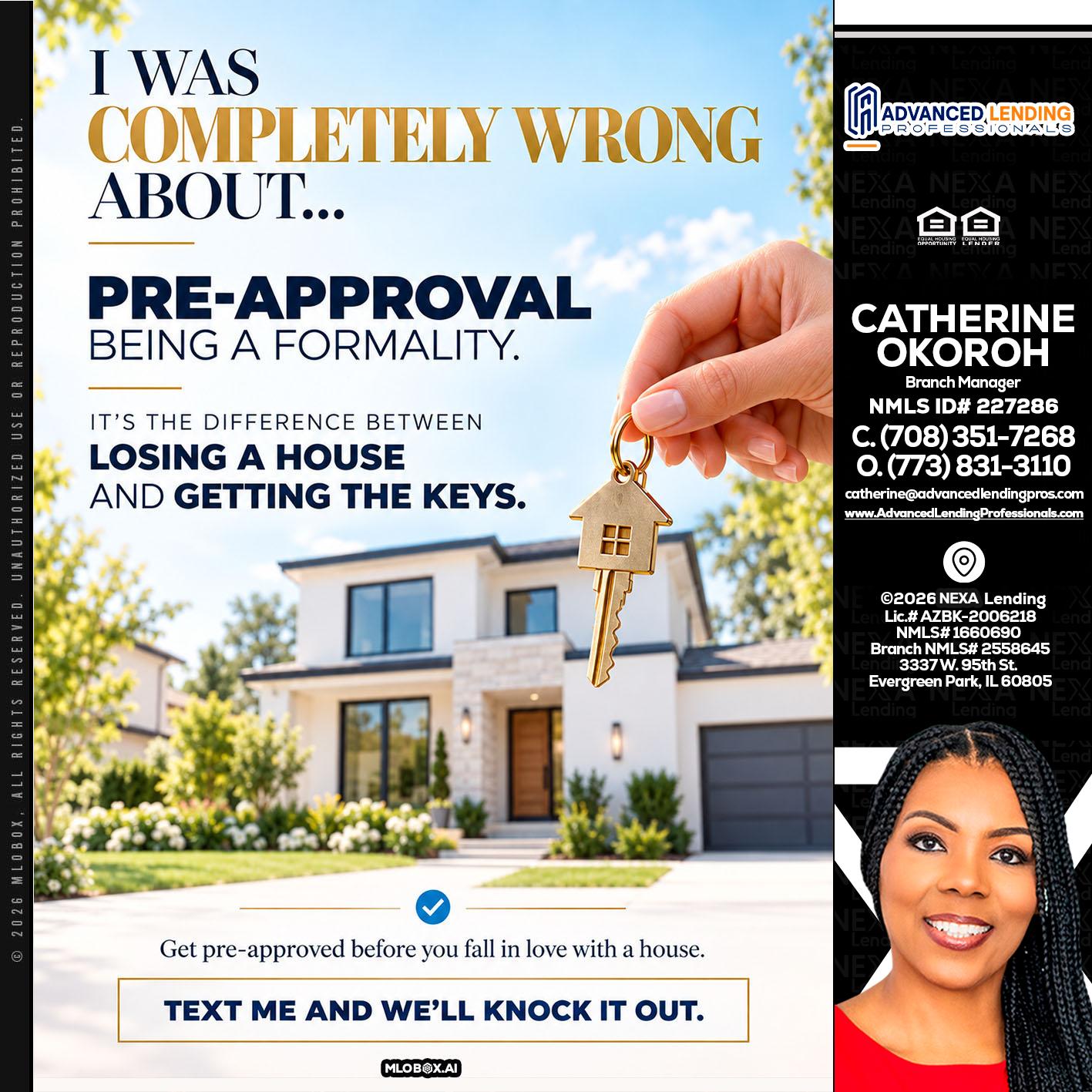 I WAS COMPLETALLY WRONG -  Advanced Lending Professionals -Branch Manager