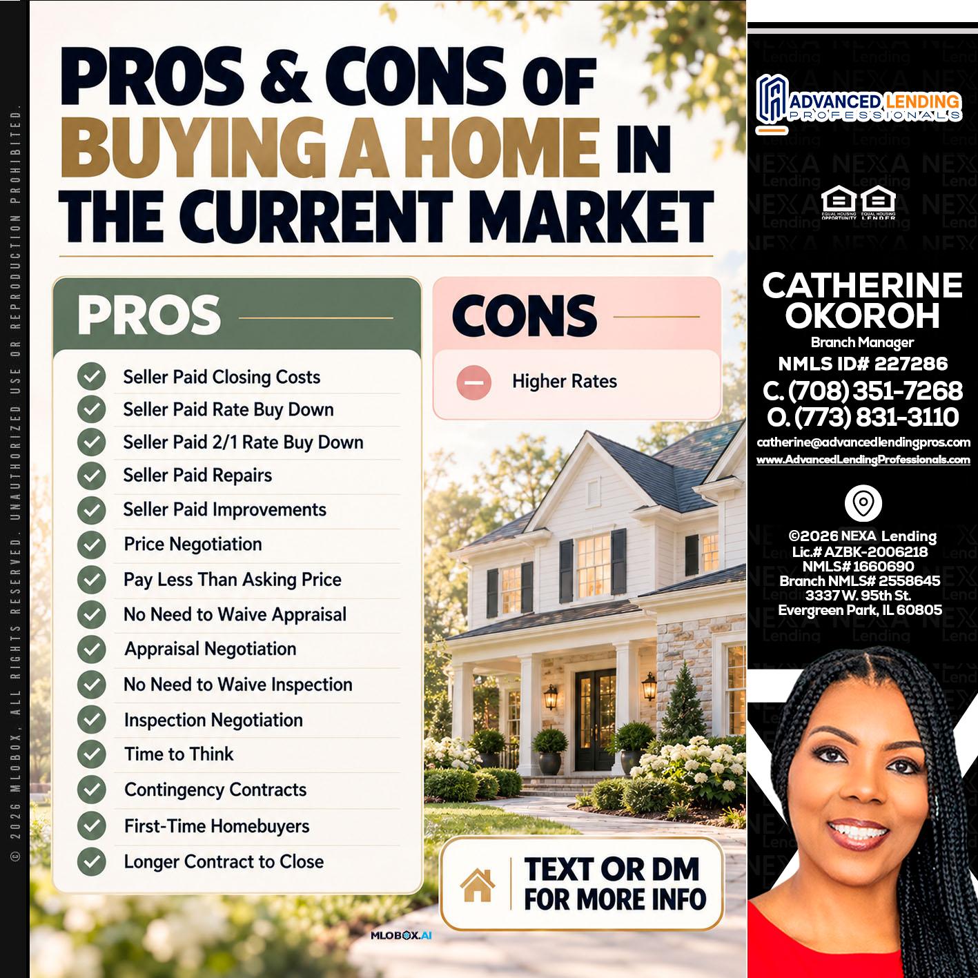 pros and cons -  Advanced Lending Professionals -Branch Manager