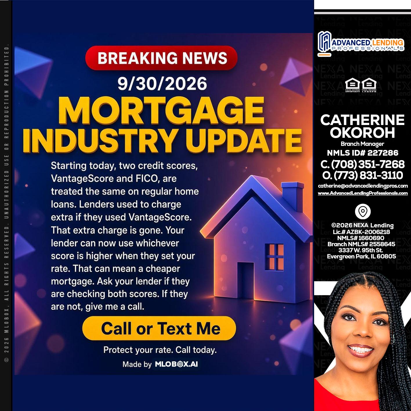 BREAKING NEWS -  Advanced Lending Professionals -Branch Manager