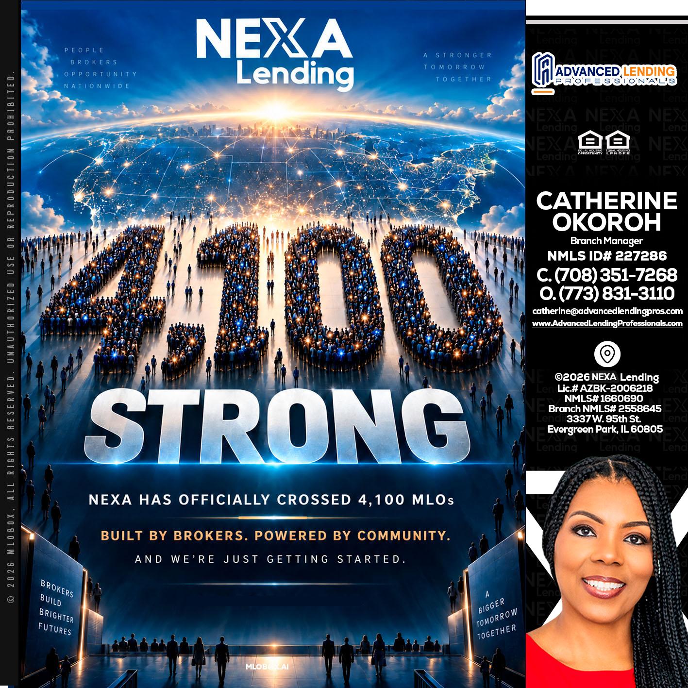 4,100 MLOs -  Advanced Lending Professionals -Branch Manager