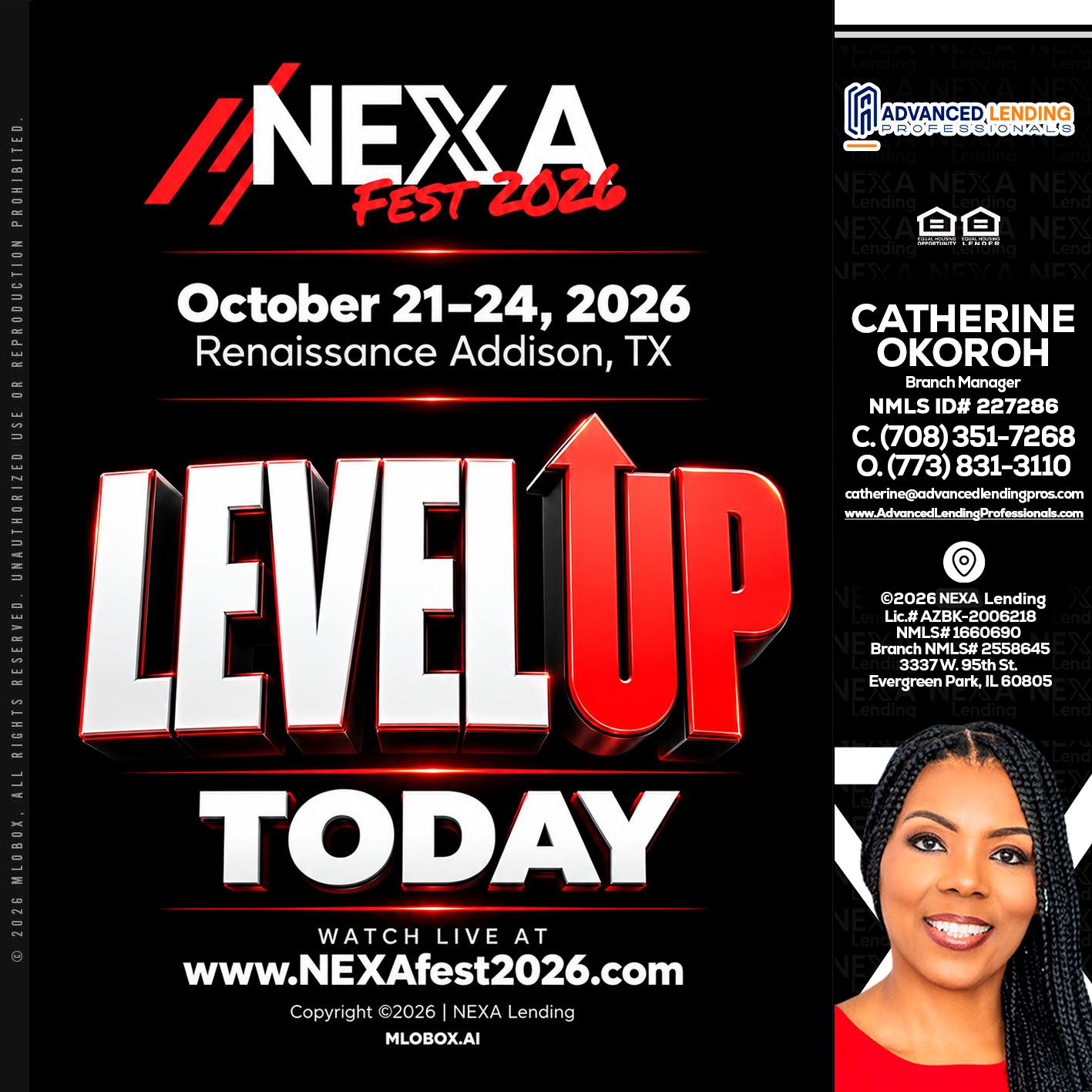 LEVEL UP TODAY -  Advanced Lending Professionals -Branch Manager