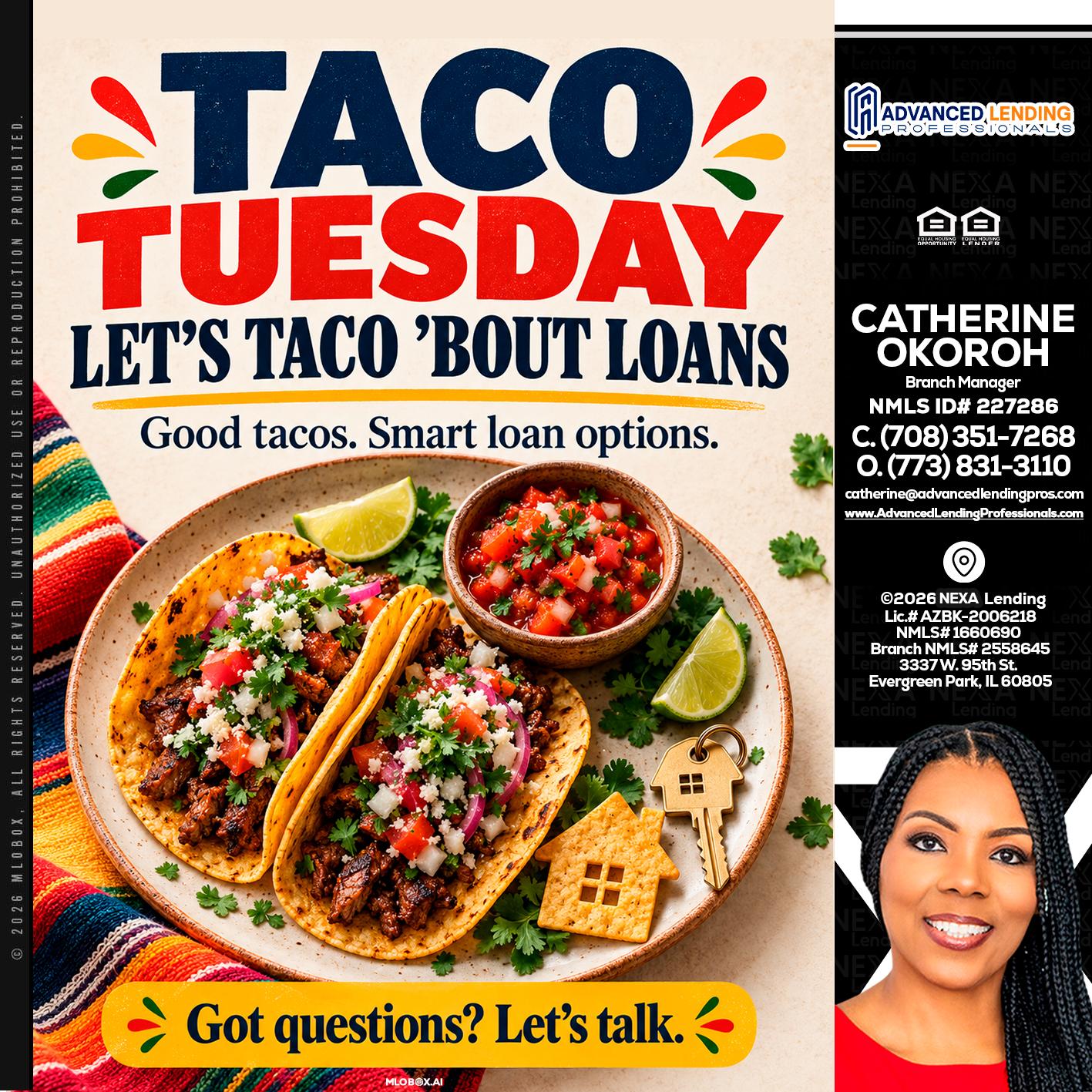 taco Tuesday -  Advanced Lending Professionals -Branch Manager